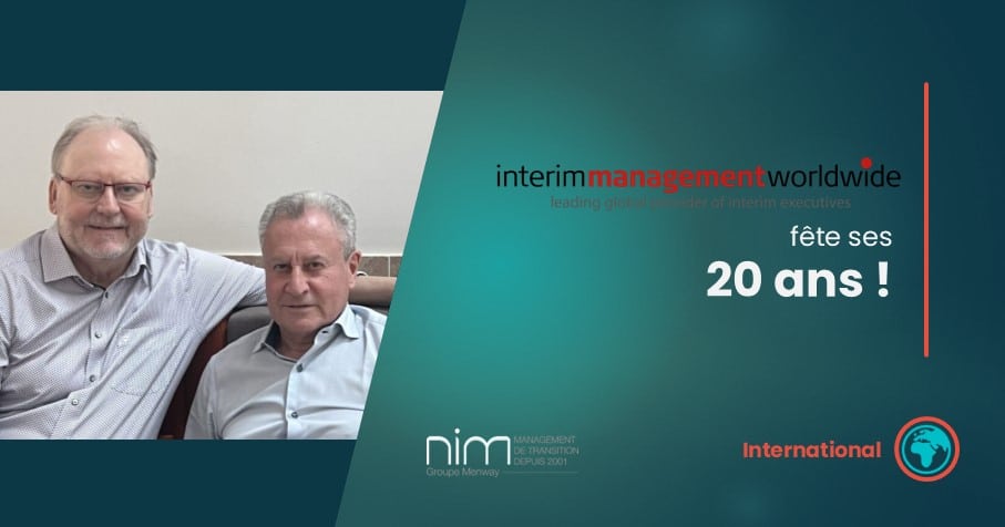 L'Interim Management Worldwide fete ses 20 ans