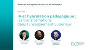 Webinaire : IA et hybridation pédagogique : les transformations dans l'enseignement supérieur